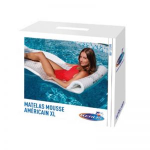 Matelas mousse américain XL Blanc Kerlis Emballage
