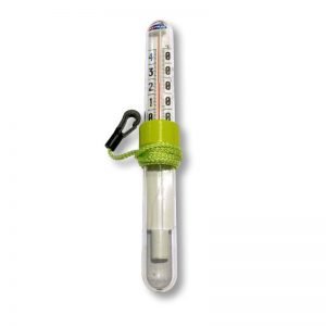Thermomètre TUBE DESIGN Vert Kerlis